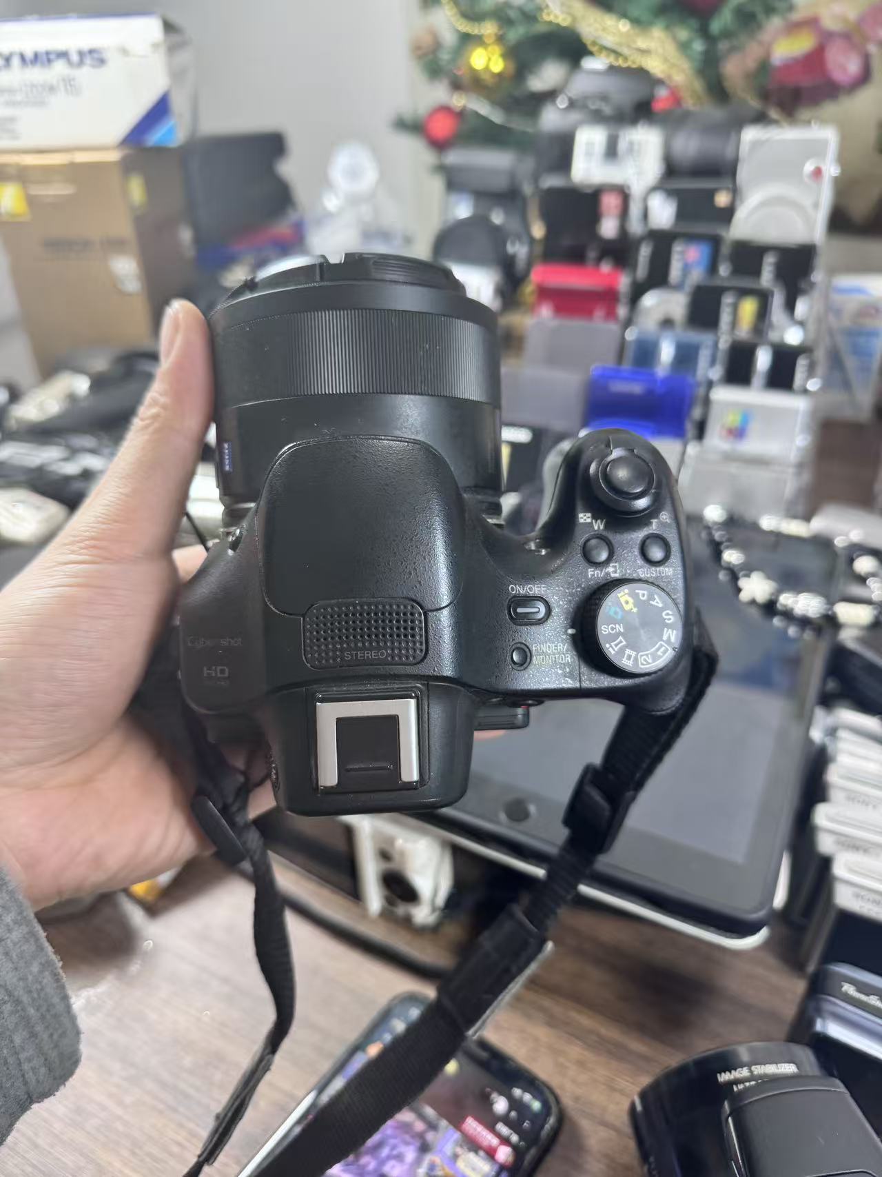 99新 Sony/索尼 九成新轻便家用旅行相机高清打鸟超长焦微距适用