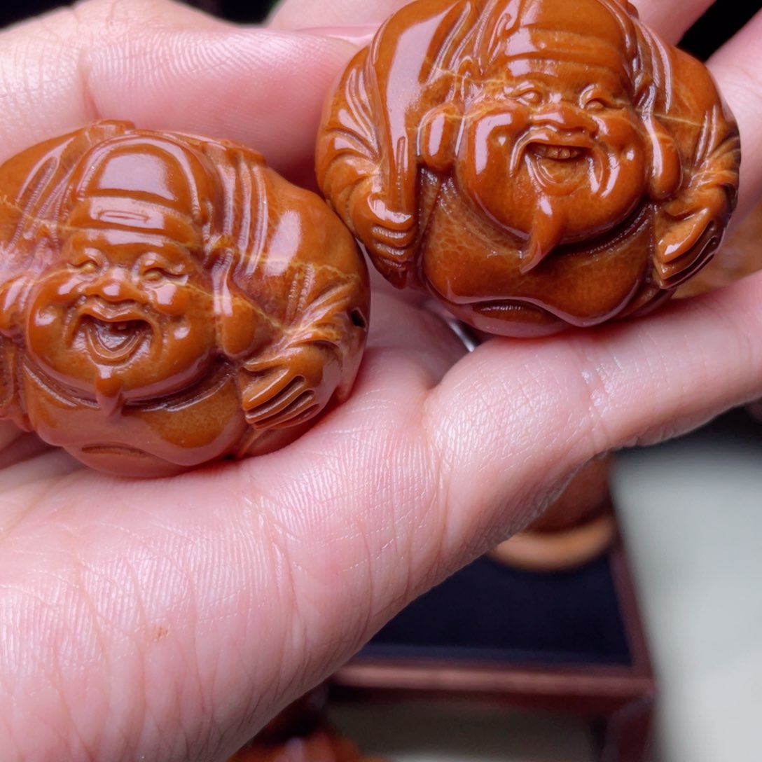 吊坠橄榄核横财手球