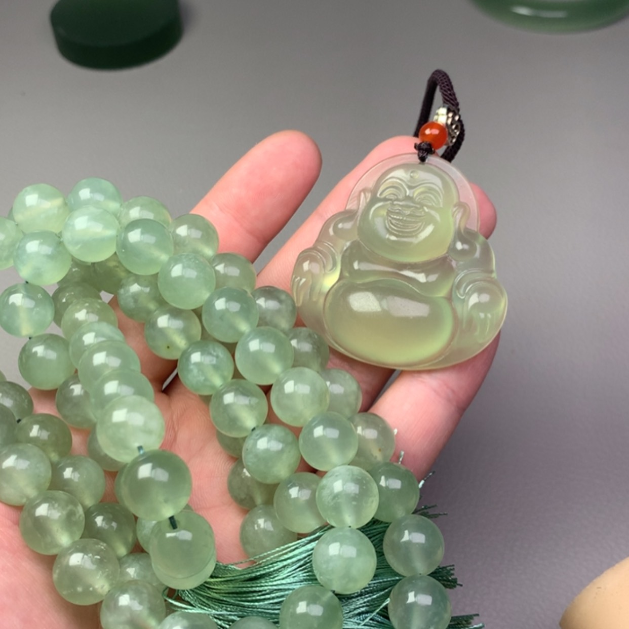 【闪购商品】未镶嵌蛇纹石玉岫玉