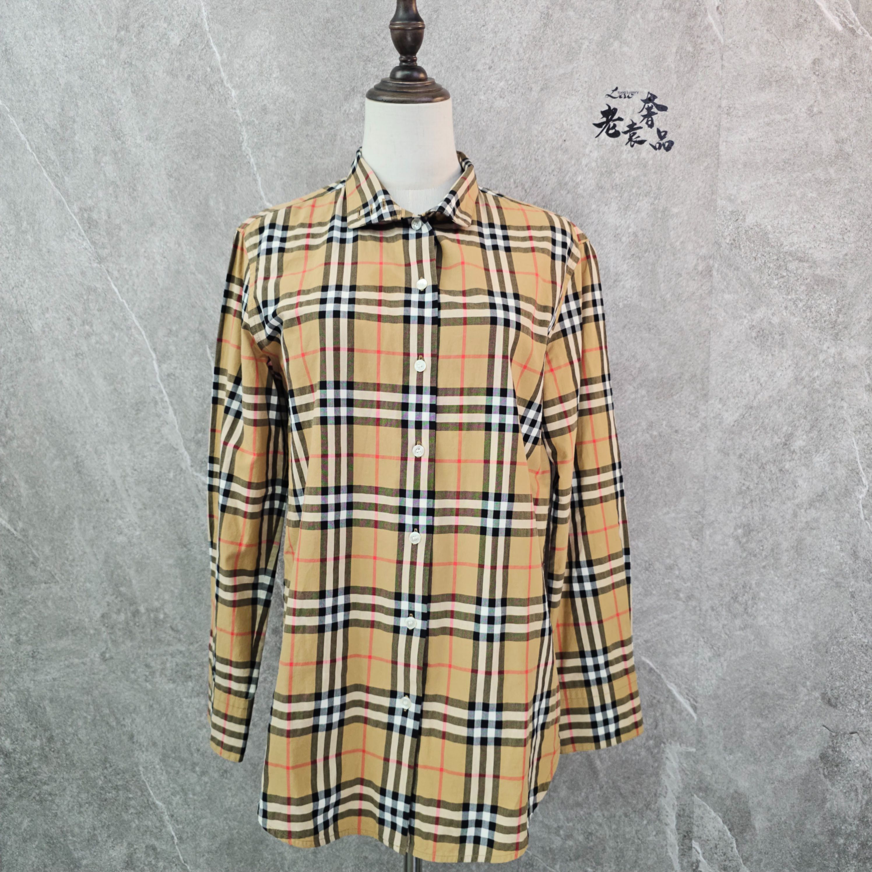 99新 BURBERRY/博柏利 海囤K/巴宝莉衬衫/uk6码/cst26250