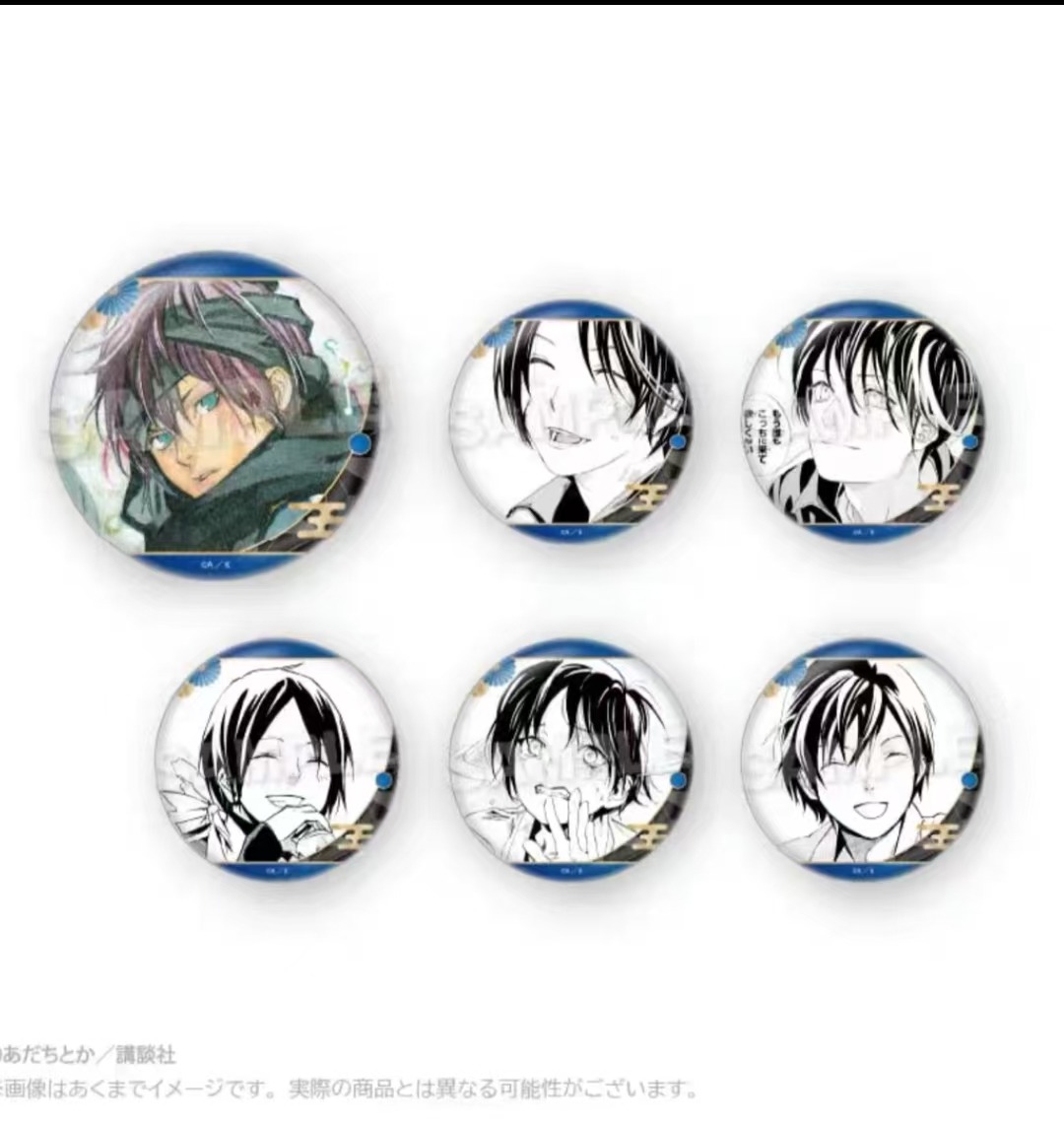 野良神原画夜卜个人池吧唧徽章