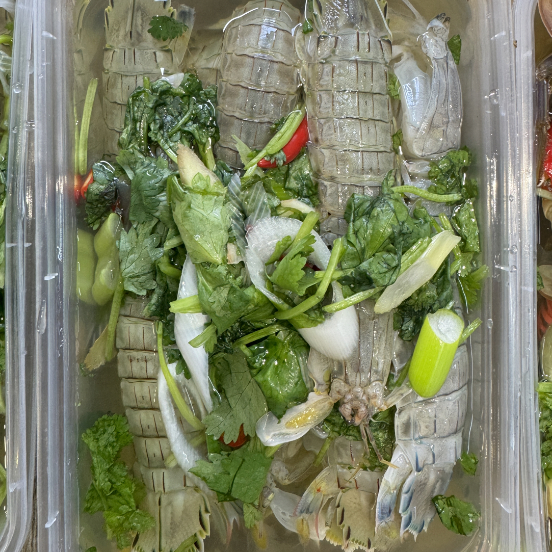 腌虾爬子&炝拌虾爬一盒 （±20克）