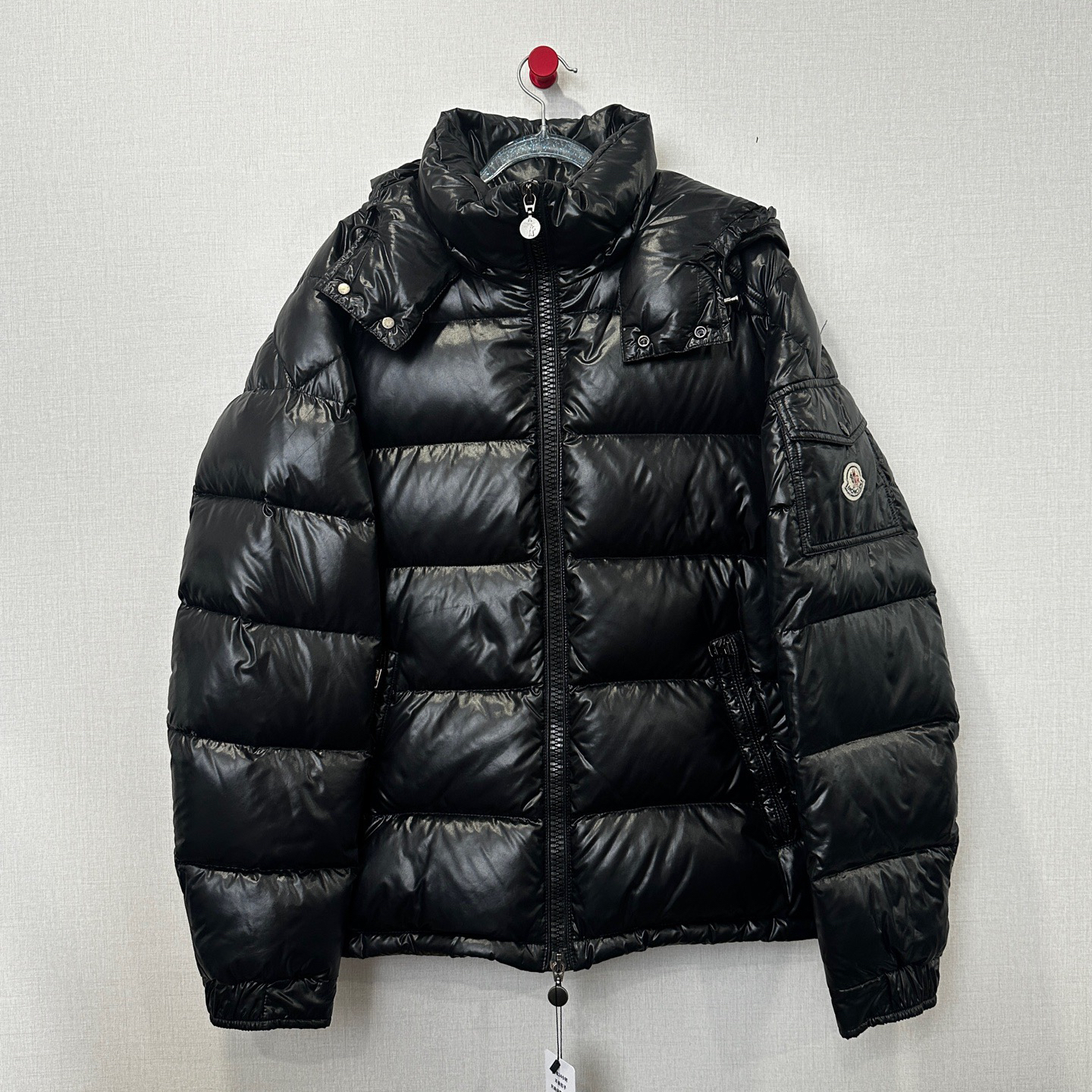 99新 MONCLER 黑色玛雅羽绒服/尺码3/编号20069