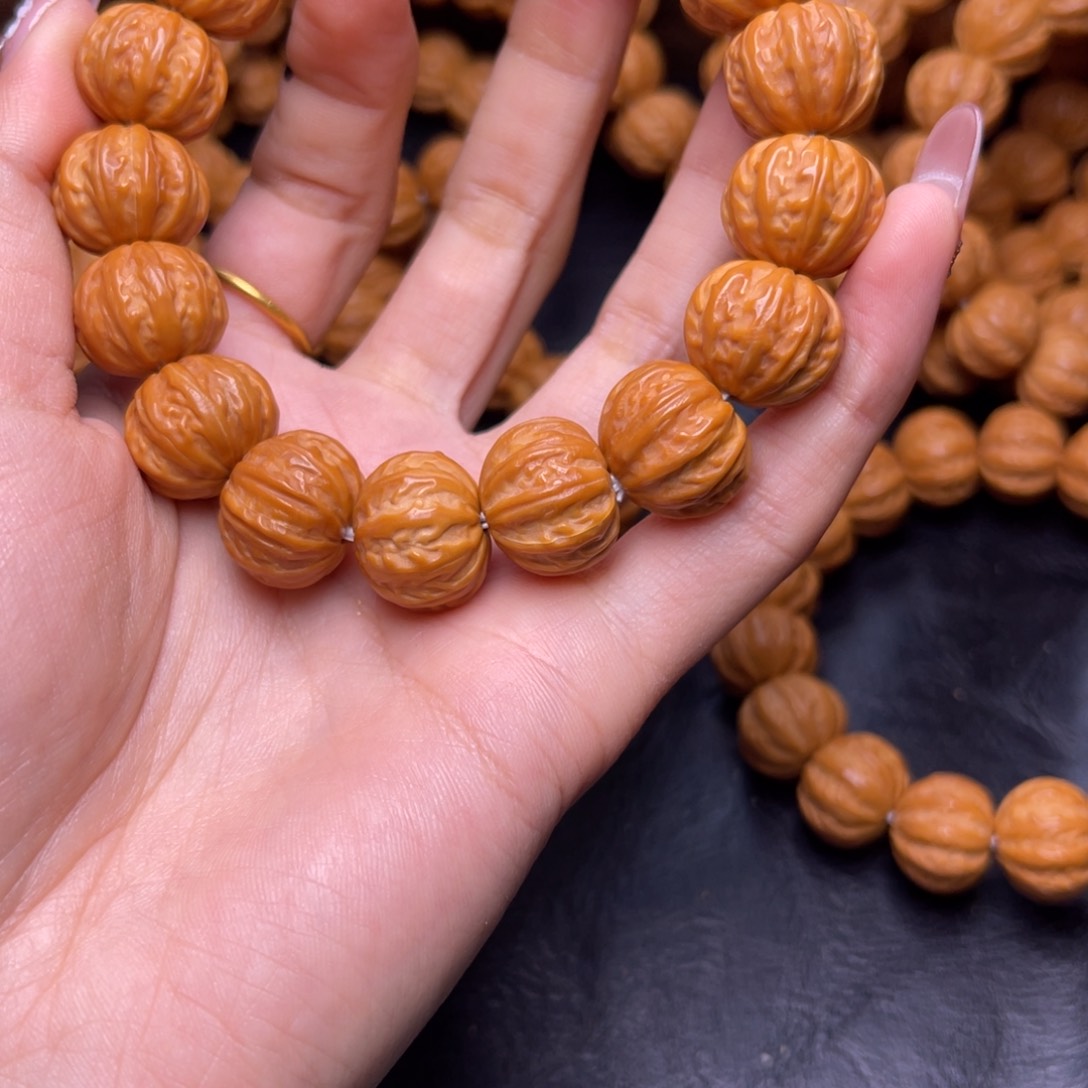 猴头核桃吊坠多*多京八棱17➕