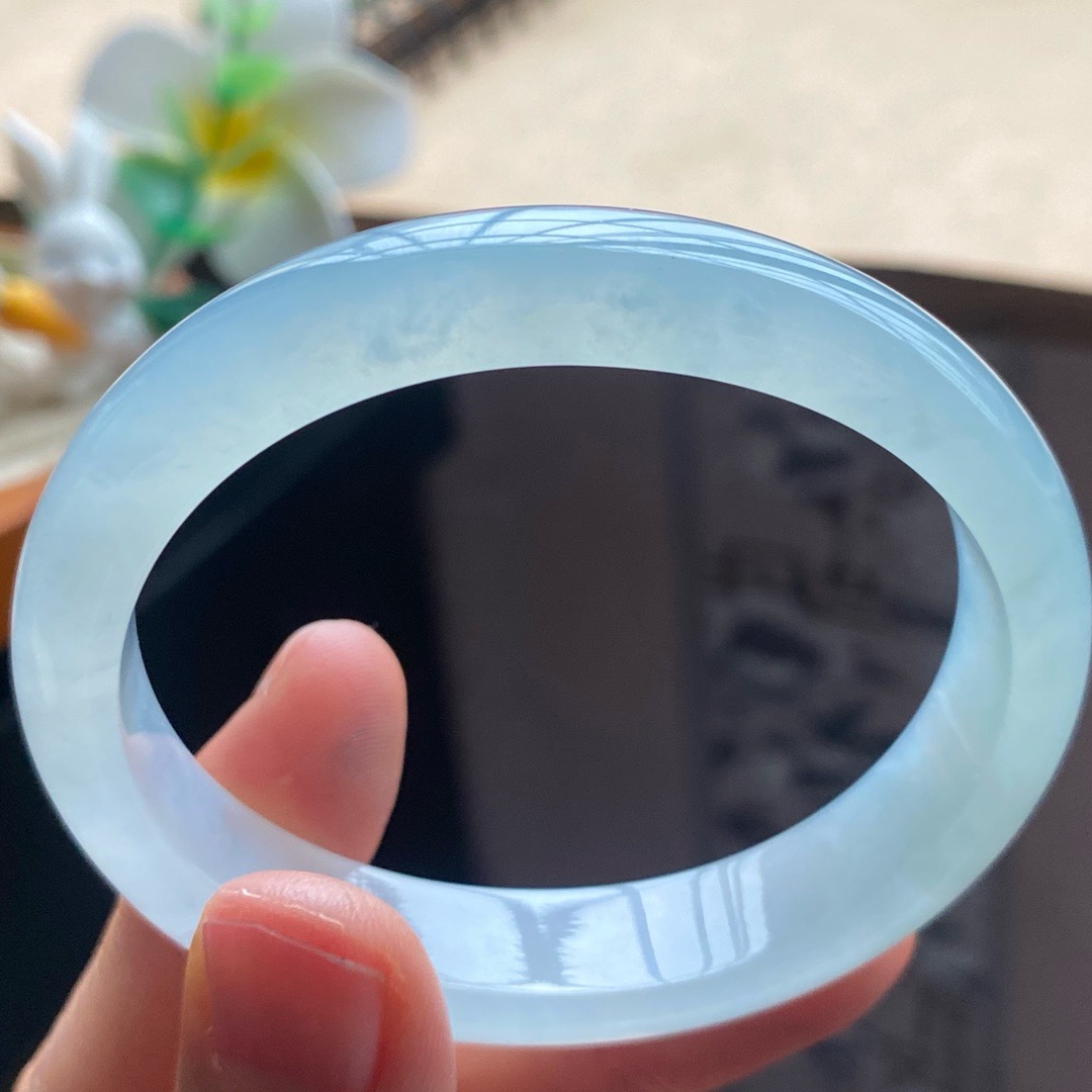 03.09批1639号52.8-44.5-11.6-6.6 冰绿果冻贵妃适合正圈天然翡翠