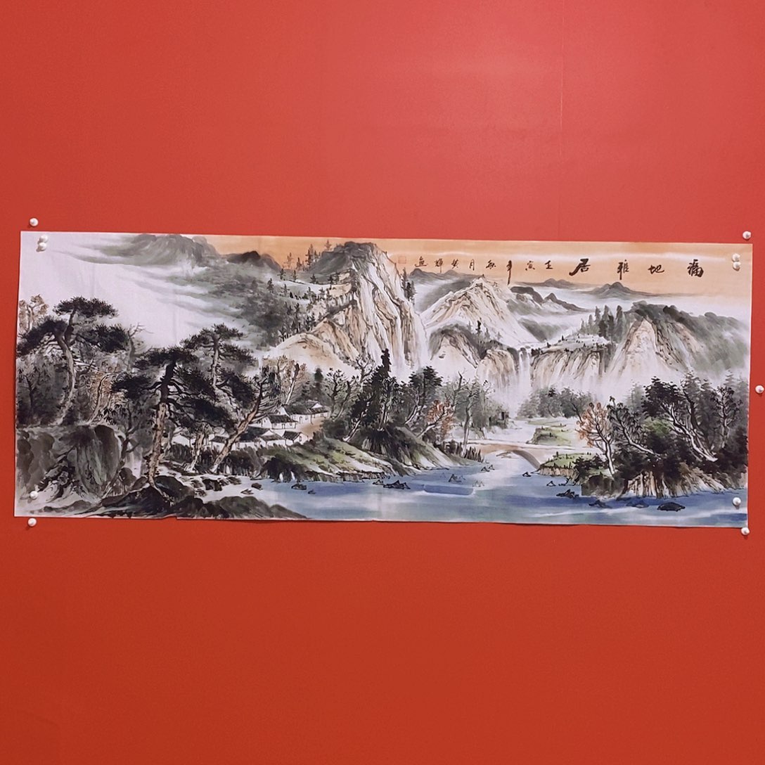 国画山水花鸟人物国画