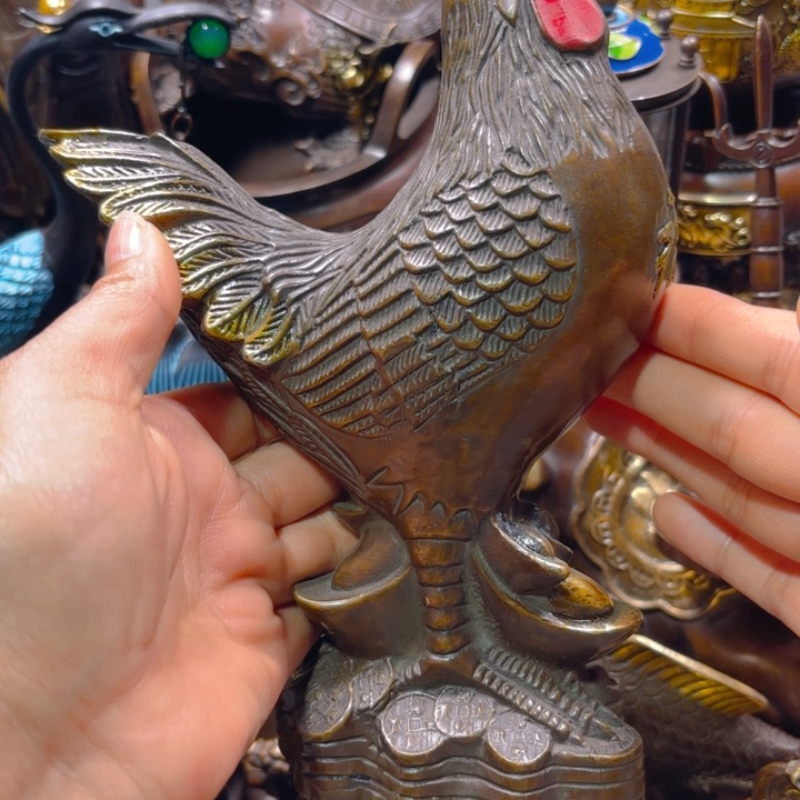 铜器摆件收收藏藏