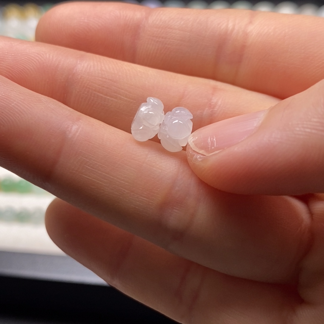 翡翠散珠卡7.4冰莲花一组福利无鉴赏