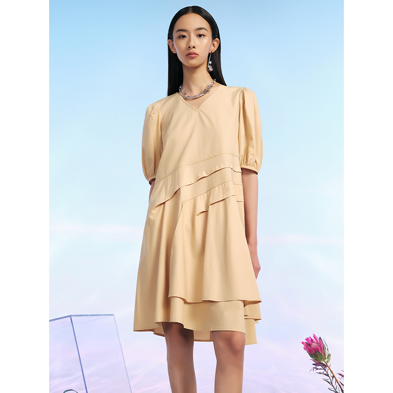 【唐长老专属】NEELLY商场同款连衣裙N22051Y01129