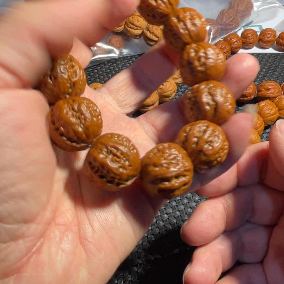 逆***境手串文玩核桃金蟾