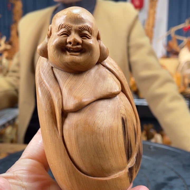 柏木（崖柏）手把件