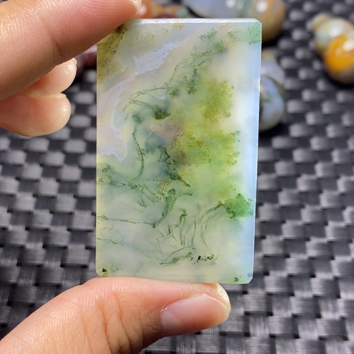 【闪购商品】玛瑙/玉髓颈饰未镶嵌妮*