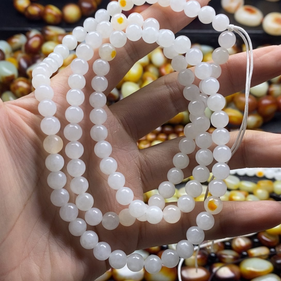 左***抱手链未镶嵌和田玉