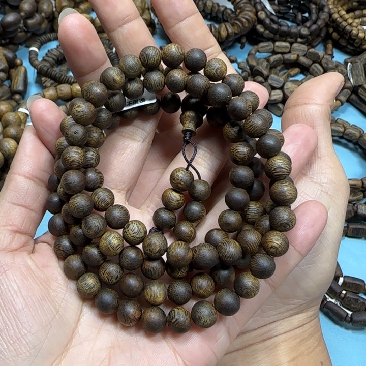 沉香手串金沙叶多样性发货一条卡8-30克