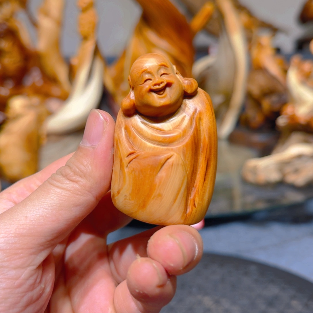 柏木（崖柏）崖柏手把件摆件