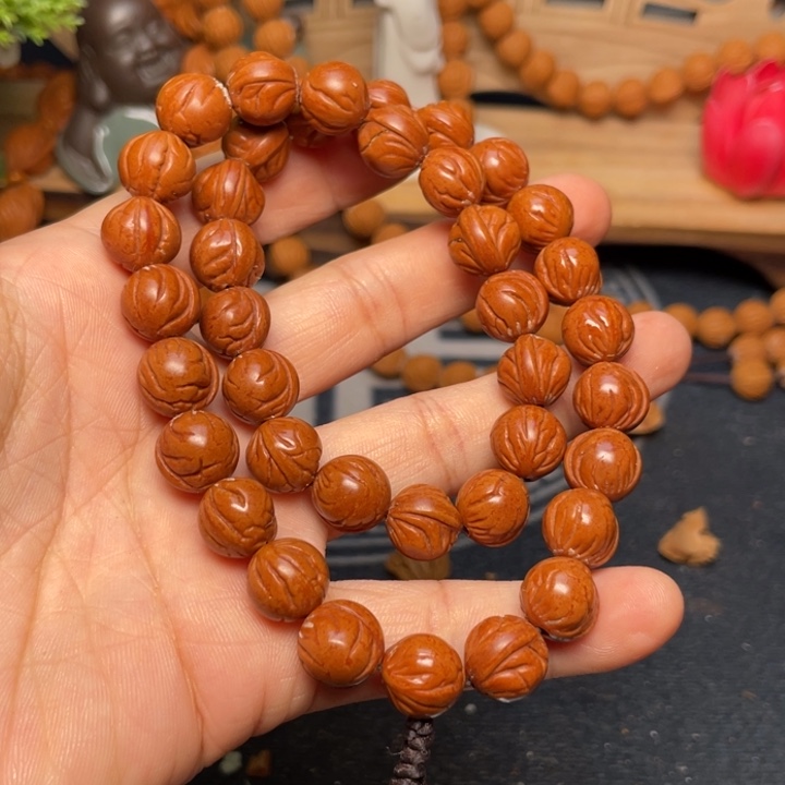 桃核手串龙纹桃核1
