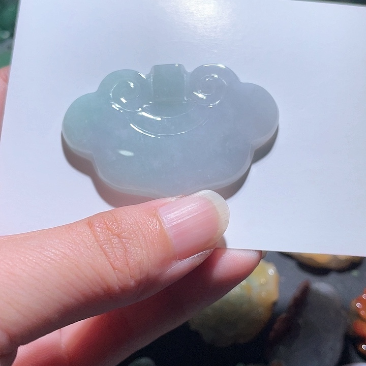 颈饰未镶嵌翡翠天