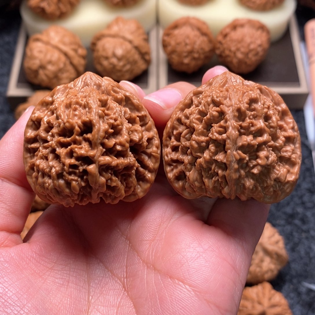 文玩核桃把件@***好毕业满天星42