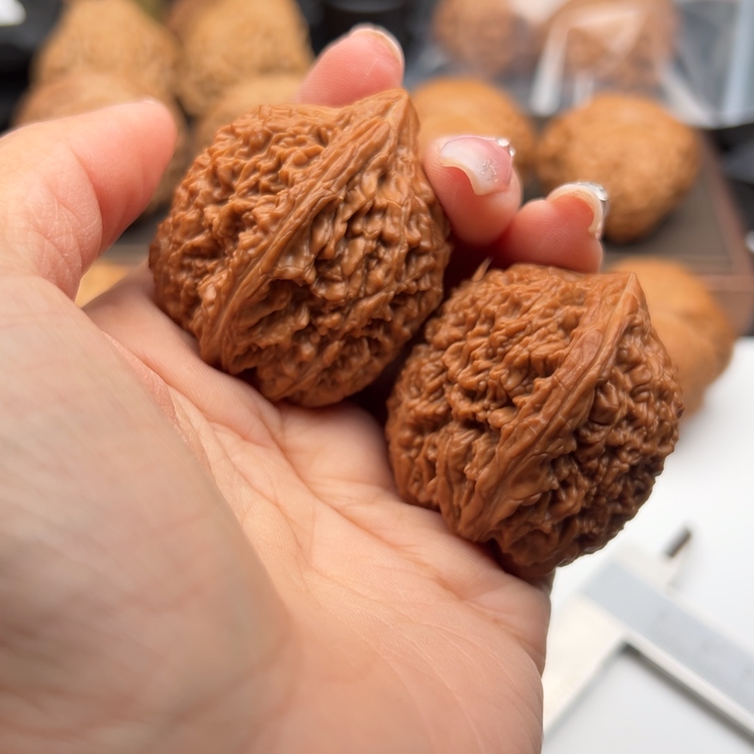 文玩核桃把件大蒜头35