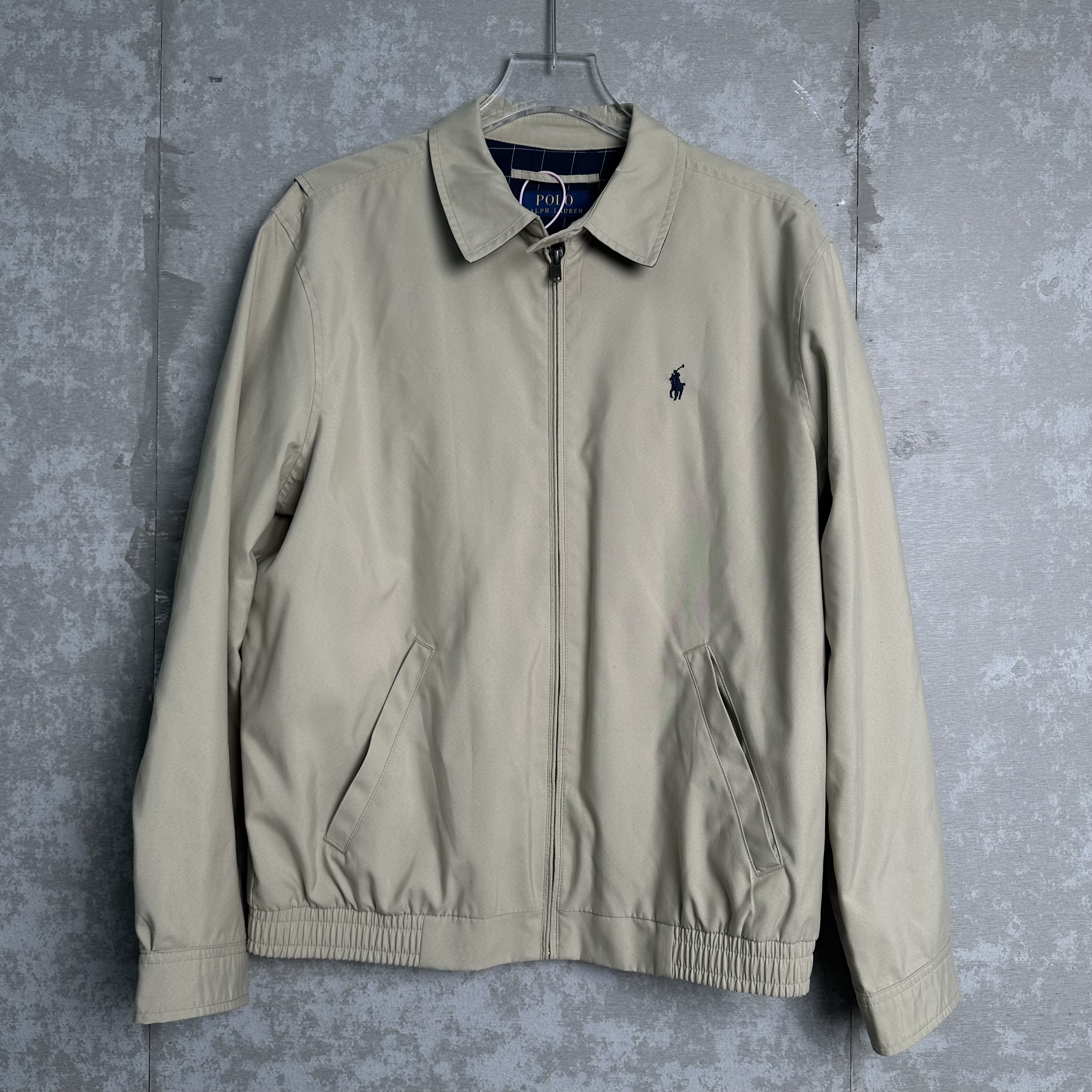 未使用 WE11 DONE M*1/拉夫劳伦 /米色防风衣夹克/18749/JP