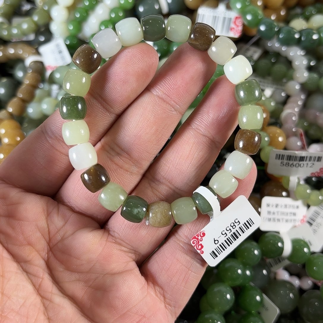 和田玉手链未镶嵌W151