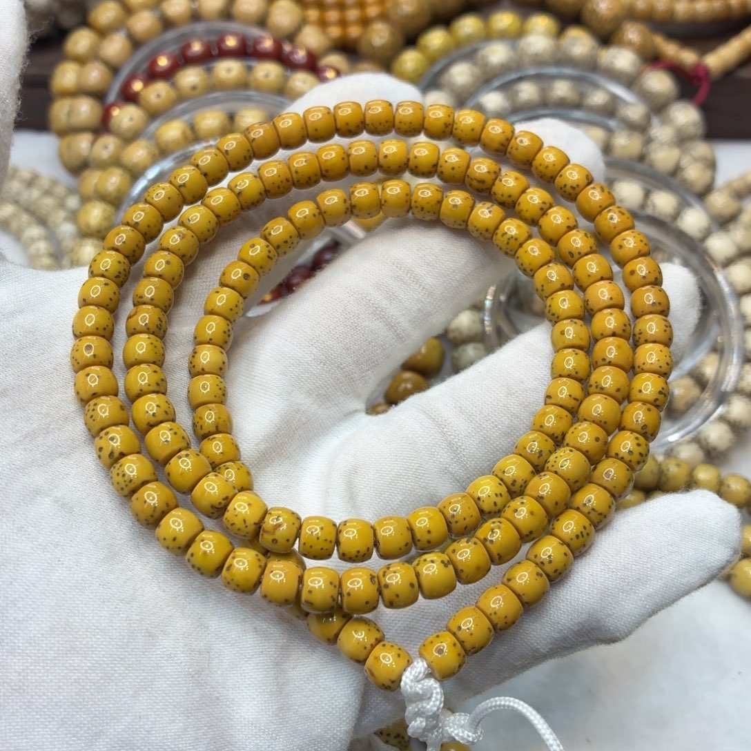 吊坠星月菩提6×5大留白108