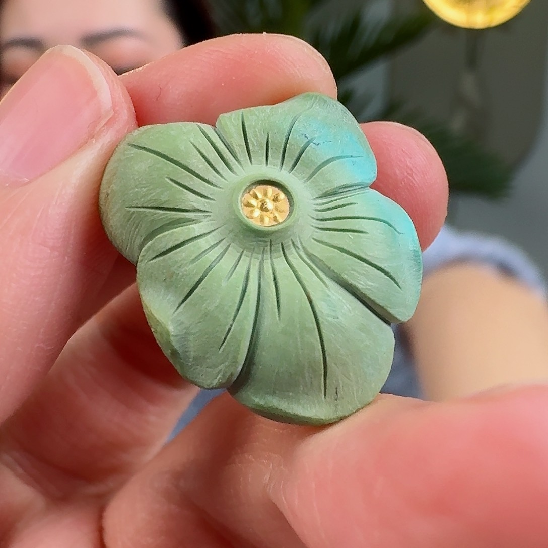 绿松石珠宝奇石未镶嵌