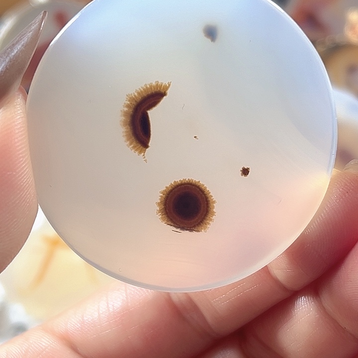 玛瑙/玉髓合金颈饰