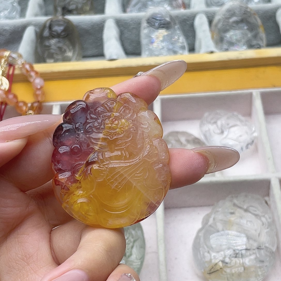 颈饰未镶嵌水晶天然