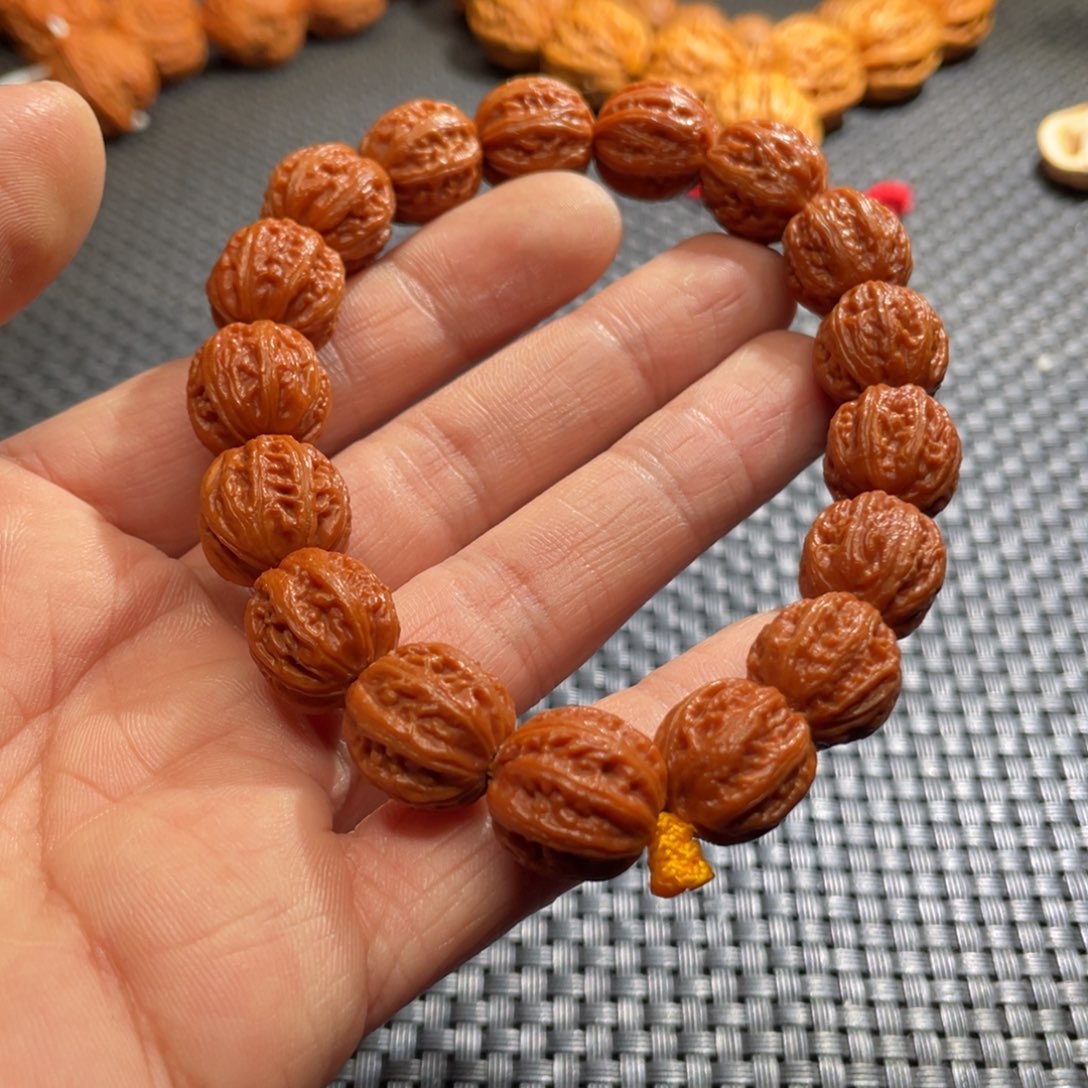 文玩核桃手串韩*-核桃