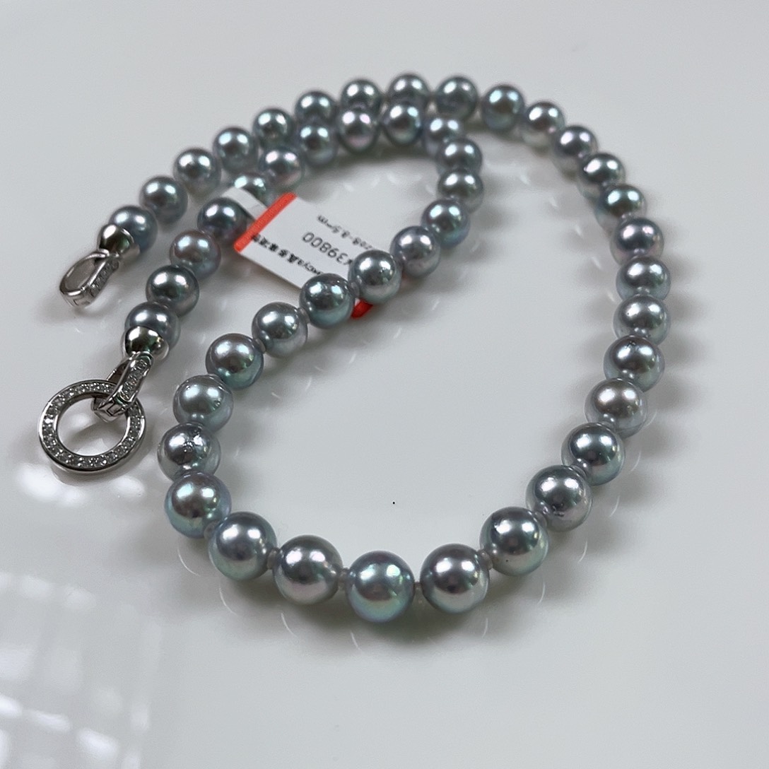 海水珍珠未镶嵌颈饰真多麻7-8