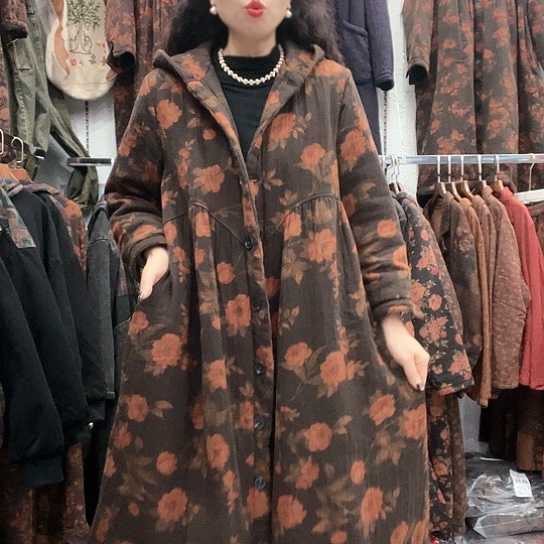 织绣招财猫棉袄3323-23