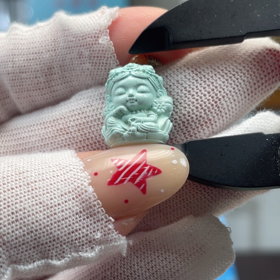 未镶嵌绿松石挂件