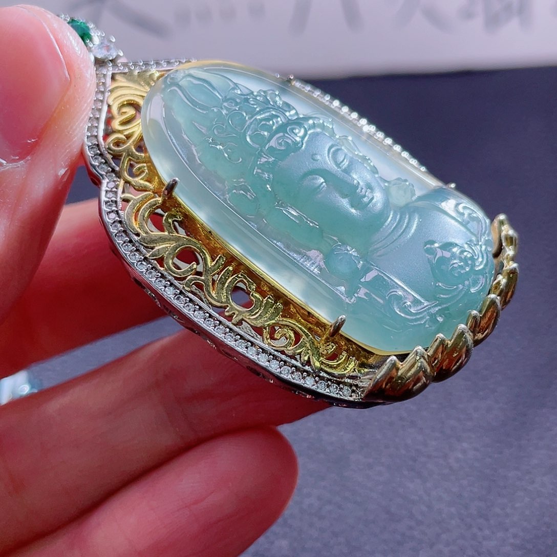 翡翠颈饰未镶嵌878888888