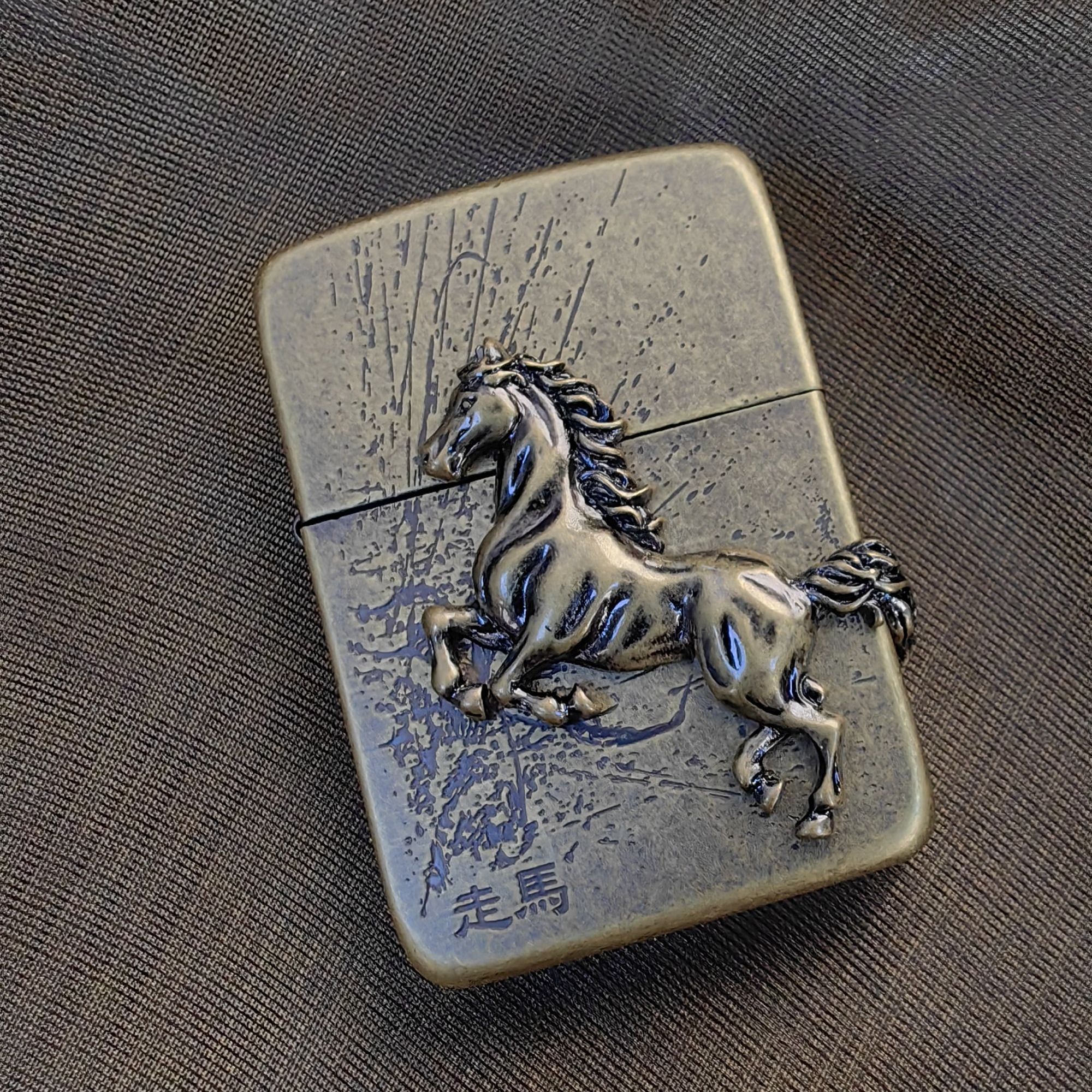ZIPPO 打火机正品 1941古铜走马 1397