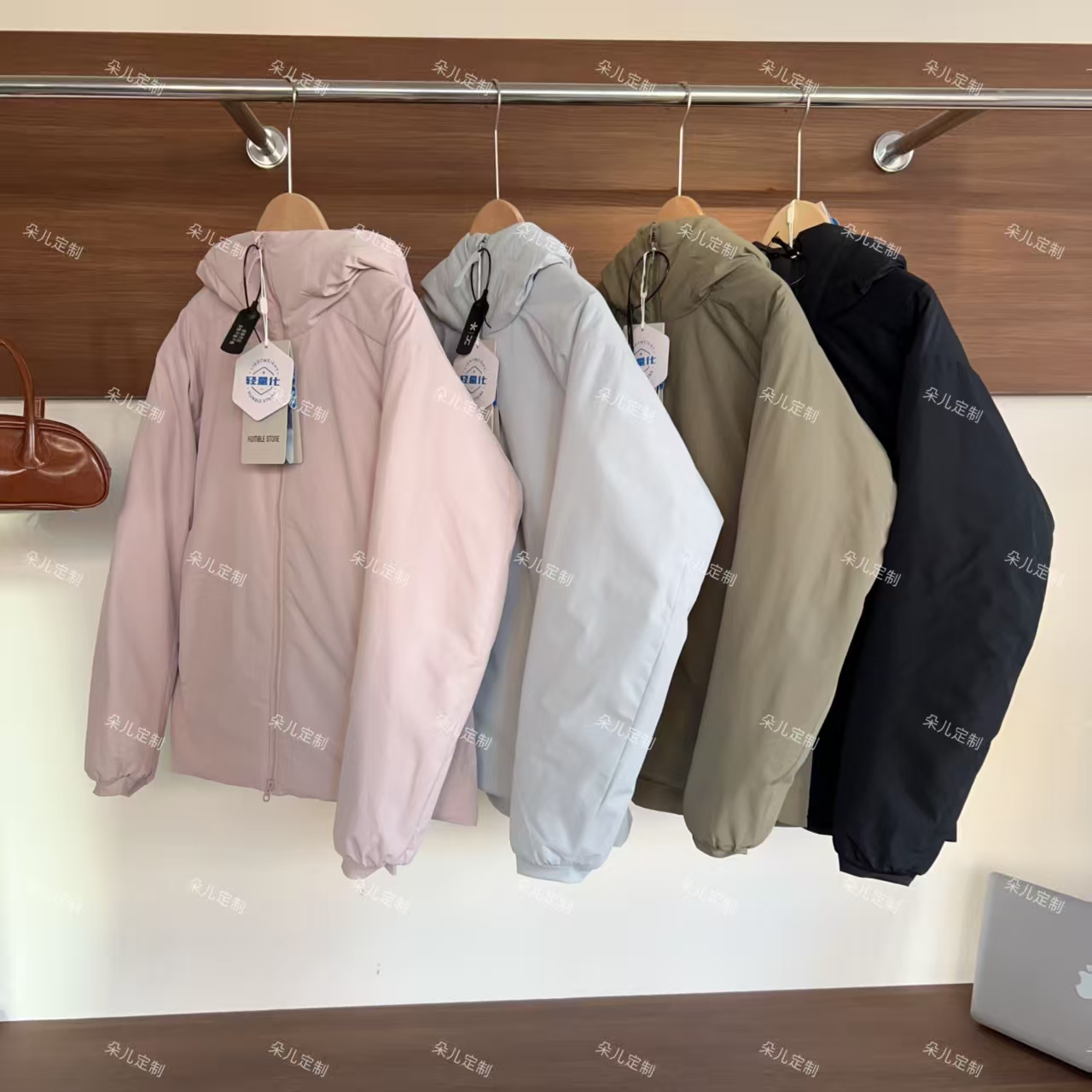 朵儿定制 【轻量棉服】情侣款户外轻量保暖棉服冲锋衣 MB05