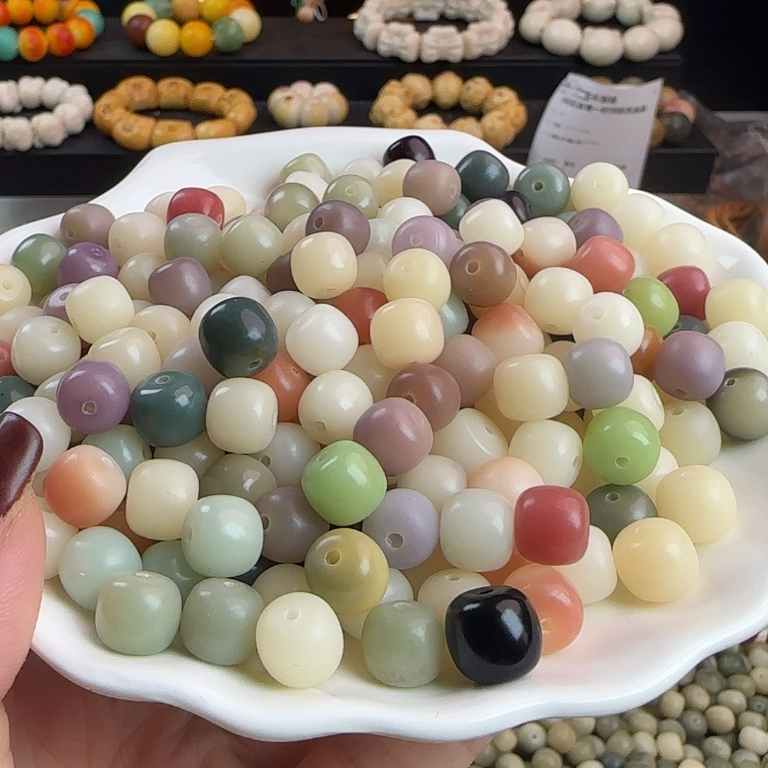 手串菩提根/象牙果卡10多宝桶500颗