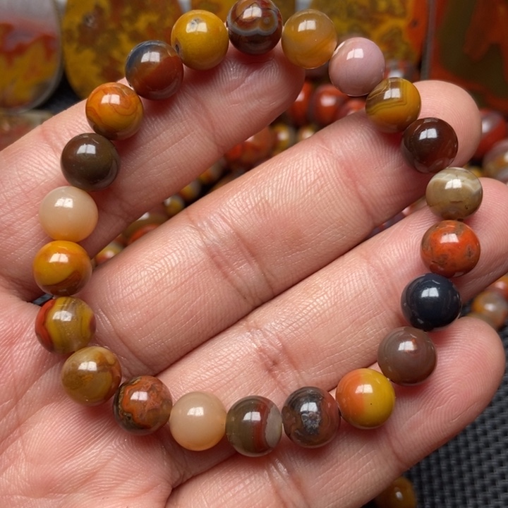 玛瑙/玉髓手串未镶嵌