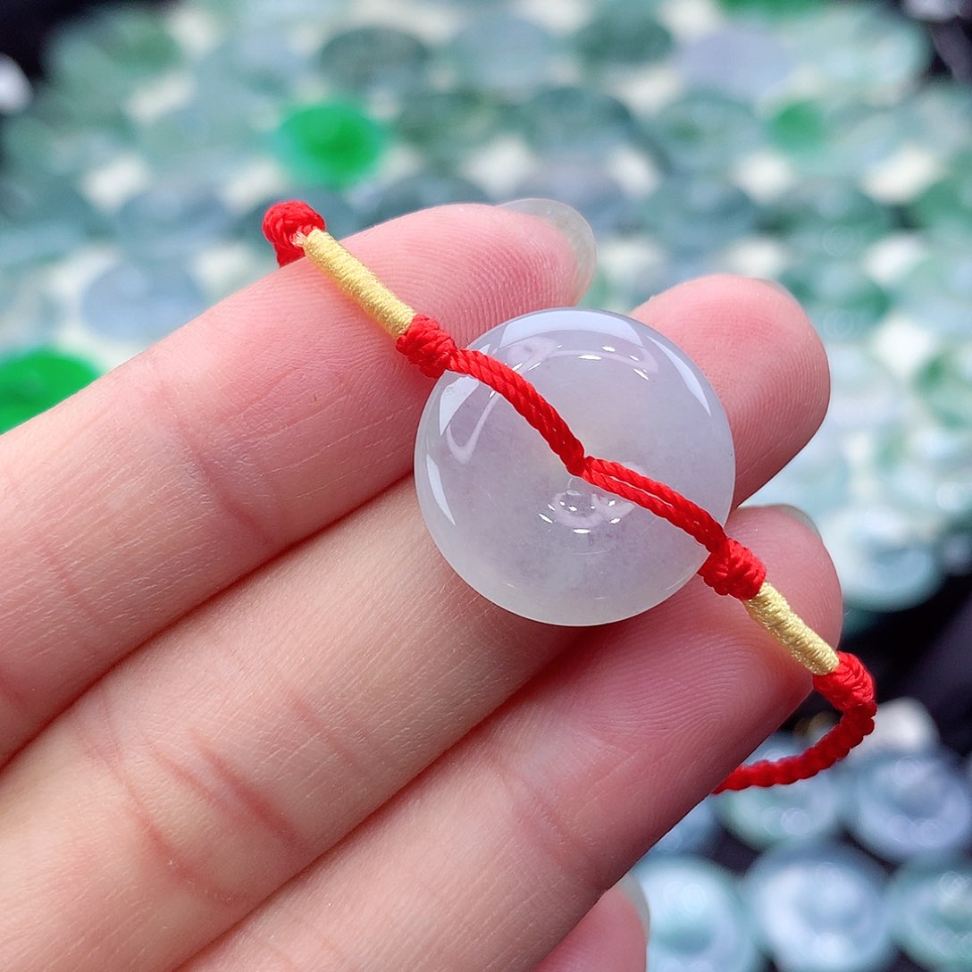 颈饰未镶嵌翡翠编号1尺寸18.4-4.7