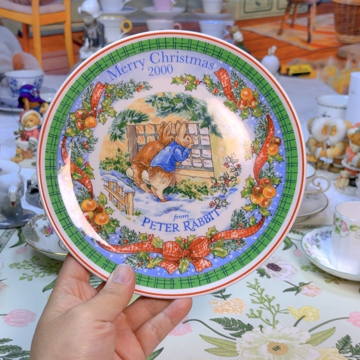 摆件欧洲中古瓷器编号20（彼得兔）