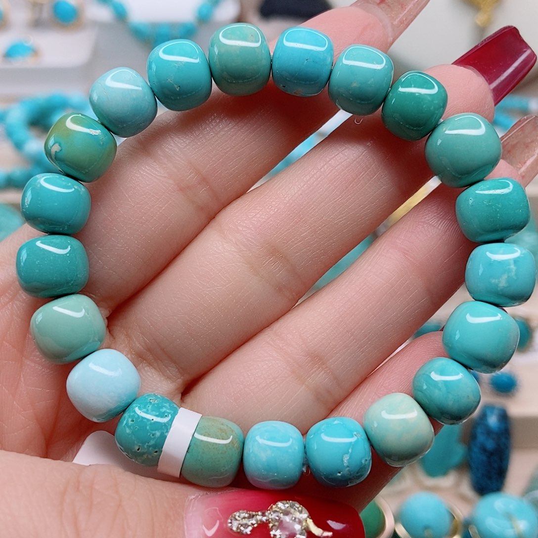 绿松石老型单圈9未镶嵌