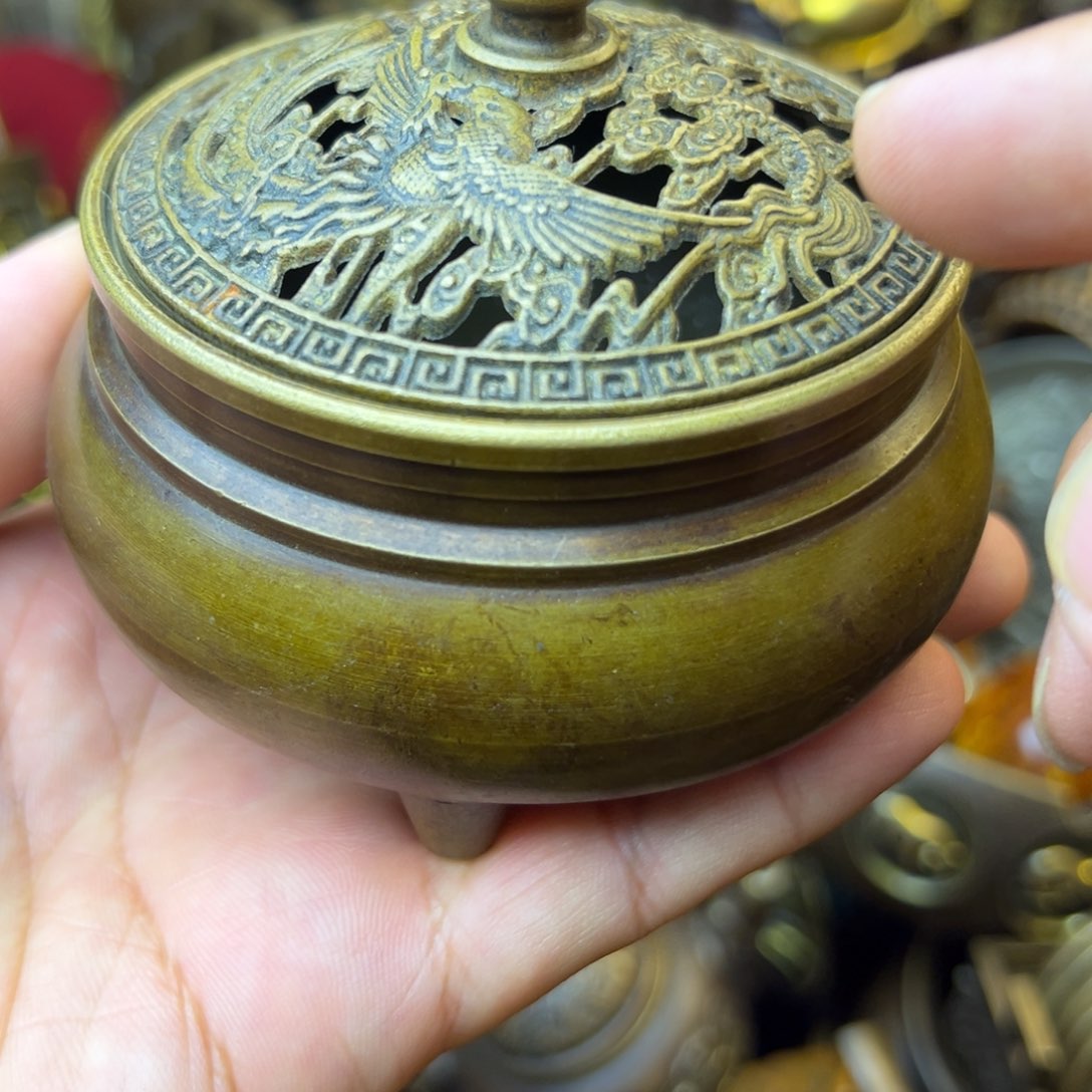 精品铜器精美文玩摆件