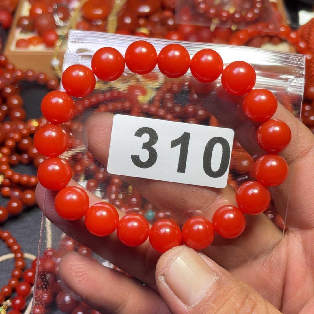 南红玛瑙手链未镶嵌　***　