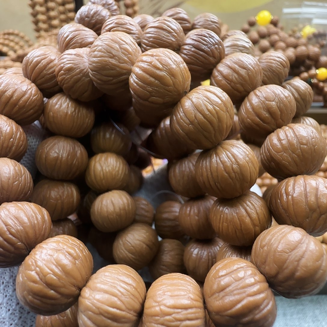 猴头核桃手串原色原皮猴头手串13mm