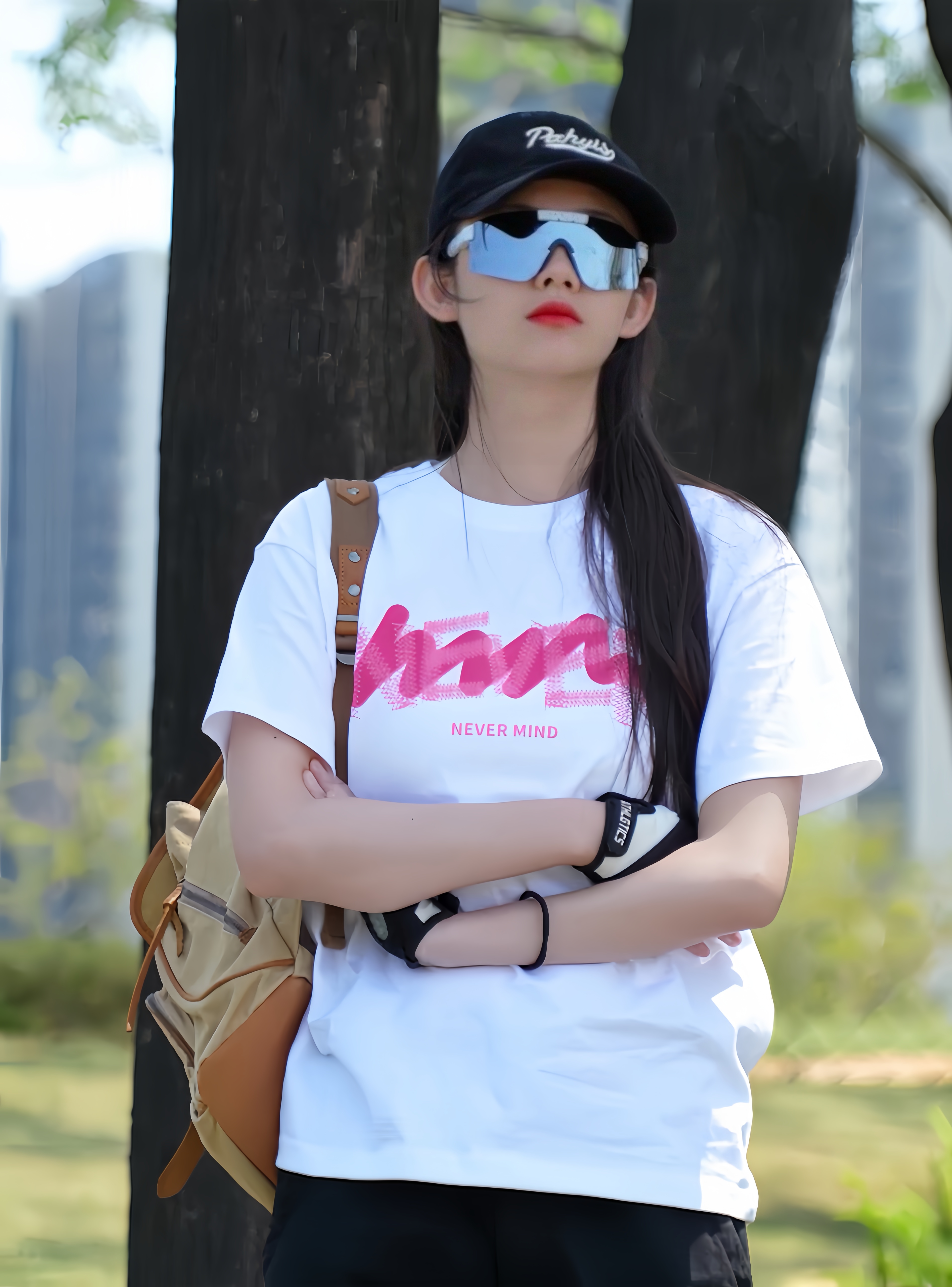 男女同款高档次短袖t恤女夏季2025新款百搭显白显瘦上衣潮2133