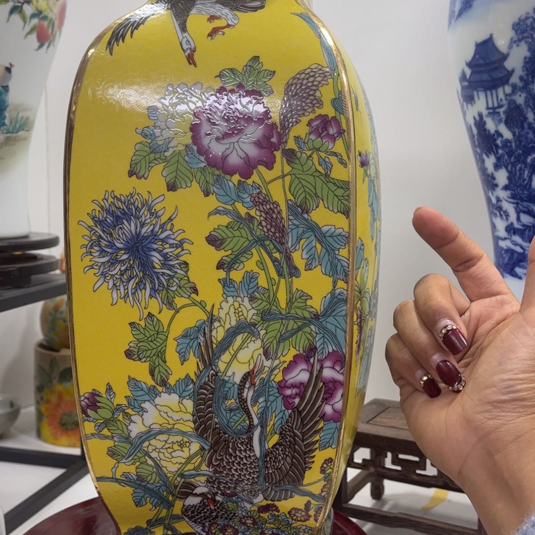 景德镇陶瓷花瓶摆件