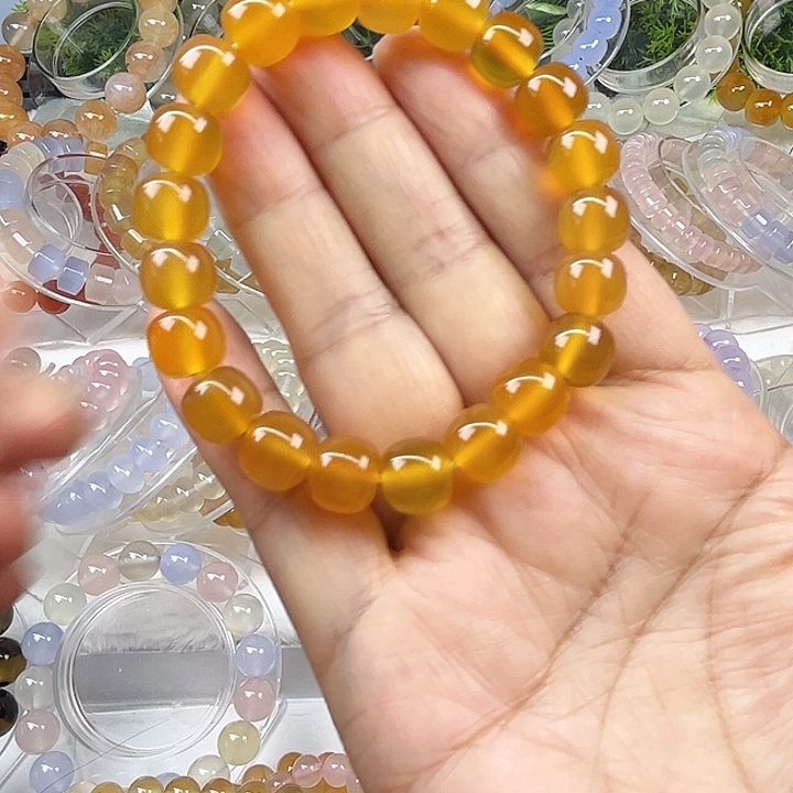 玛瑙/玉髓合金手链