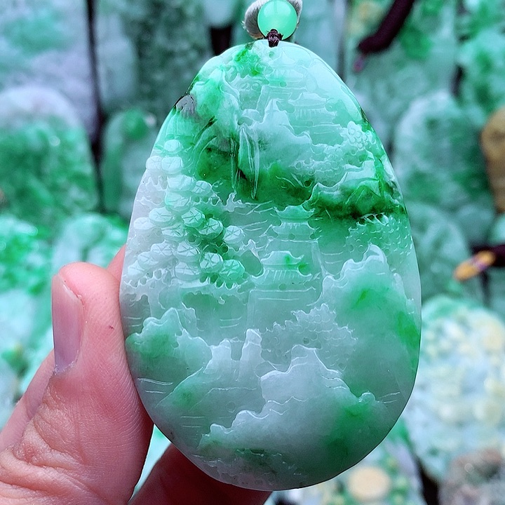 翡翠吊坠(不含链)未镶嵌