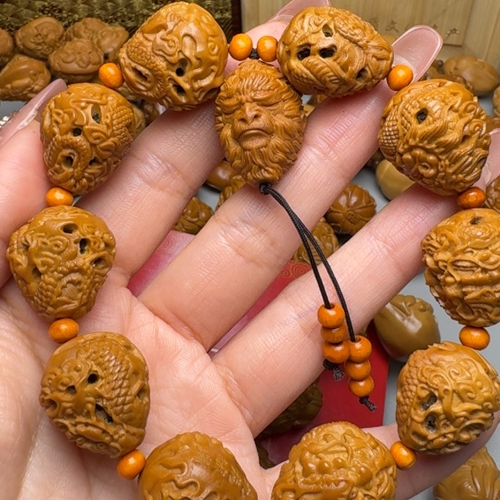 橄榄核手串/手链九龙手串