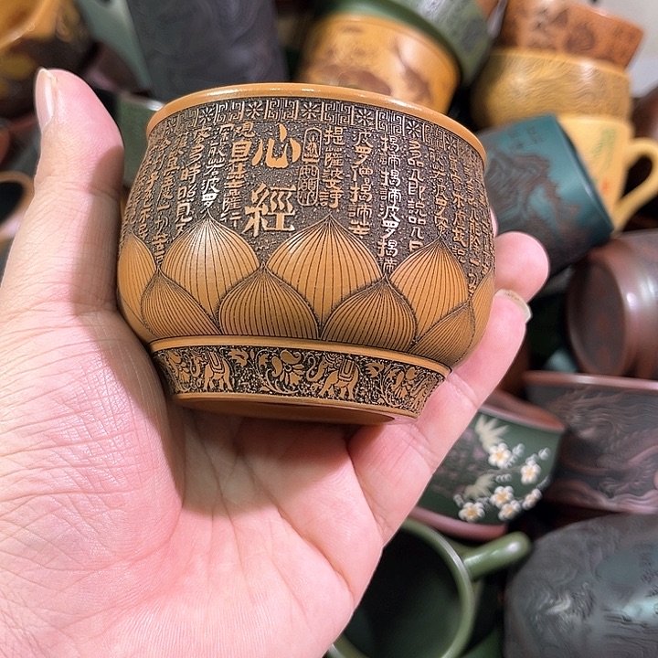 茶杯紫砂全手工紫砂主人杯